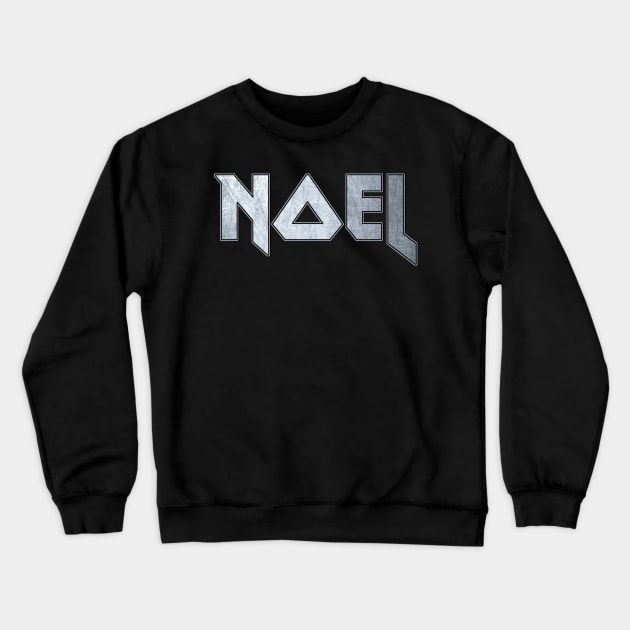 Heavy metal Noel Crewneck Sweatshirt by KubikoBakhar